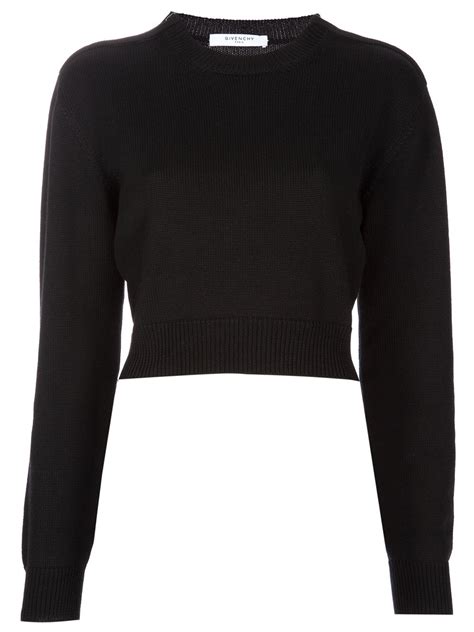 givenchy crop sweater|Women's Designer Sweaters .